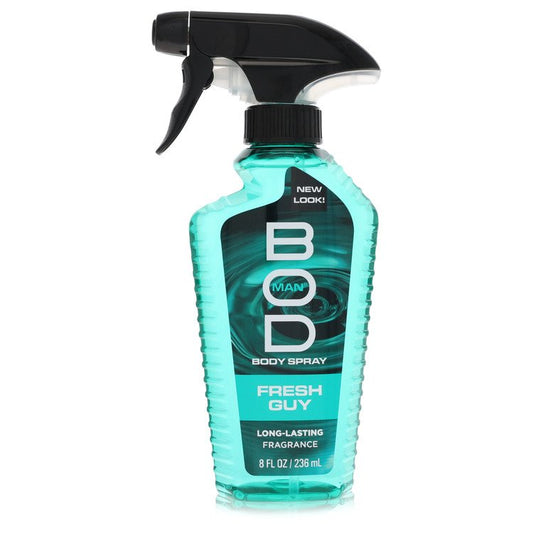 Bod Man Fresh Guy Fragrance Body Spray By Parfums De Coeur for Men 8 oz