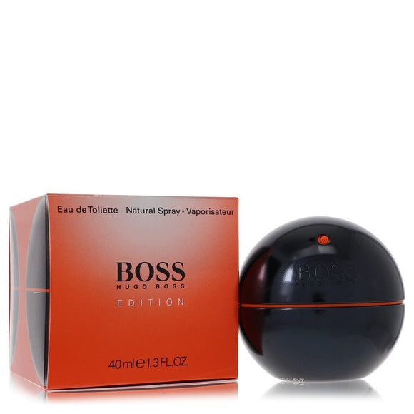 Boss In Motion Black Eau De Toilette Spray By Hugo Boss for Men 1.3 oz