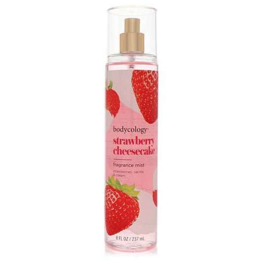 Bodycology Strawberry Cheesecake Perfume By Bodycology Fragrance Mist Spray for Women 8 oz