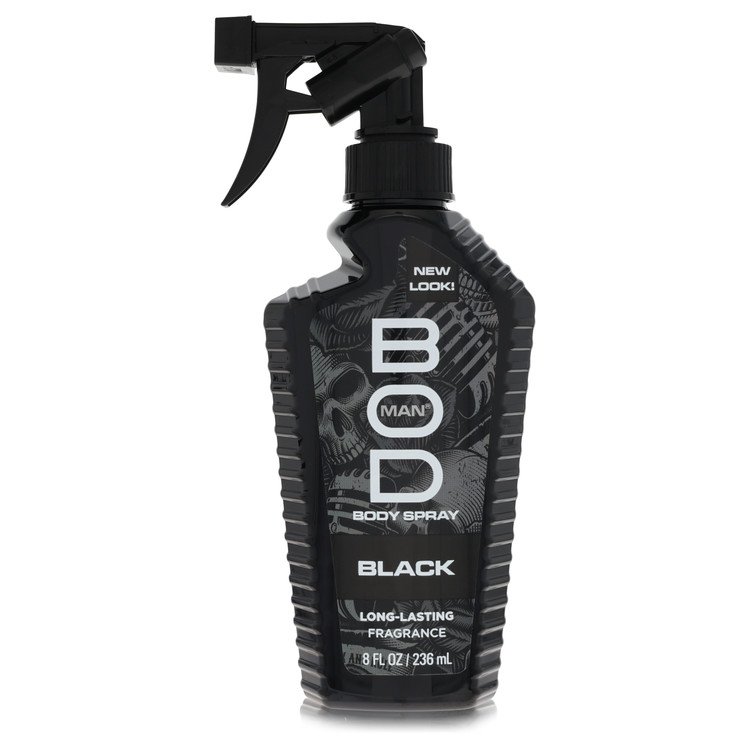 Bod Man Black Body Spray By Parfums De Coeur for Men 8 oz