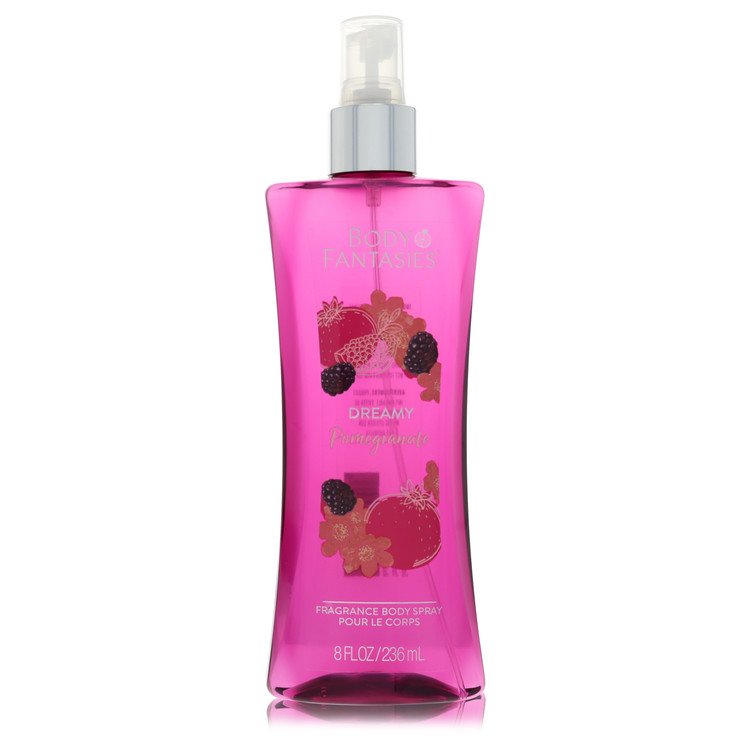 Body Fantasies Dreamy Pomegranate Body Spray By Parfums De Coeur for Women 8 oz