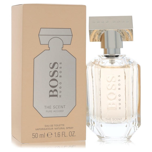 Boss The Scent Pure Accord Eau De Toilette Spray By Hugo Boss for Men 1.6 oz