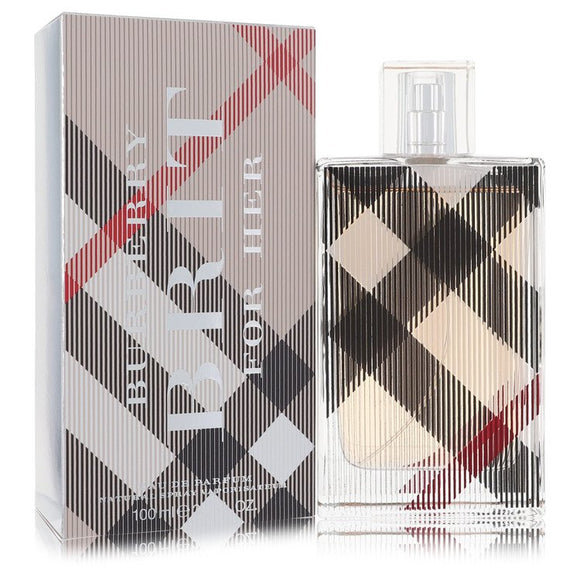 Burberry Brit Eau De Parfum Spray By Burberry for Women 3.4 oz