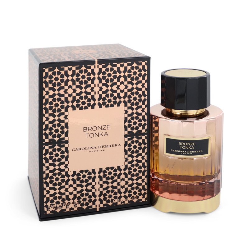 Bronze Tonka Eau De Parfum Spray (Unisex) By Carolina Herrera 3.4 oz for Men