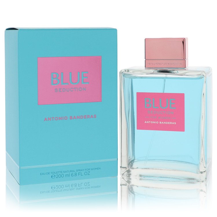 Blue Seduction Eau De Toiette Spray By Antonio Banderas for Women 6.75 oz