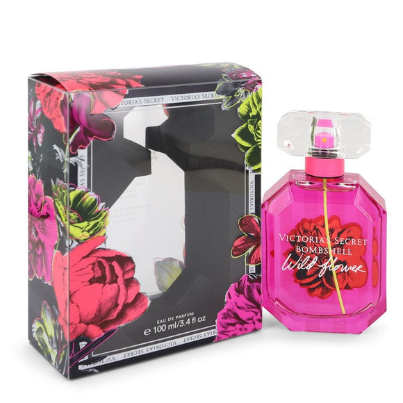 Bombshell Wild Flower Perfume By Victoria's Secret Eau De Parfum Spray for Women 3.4 oz