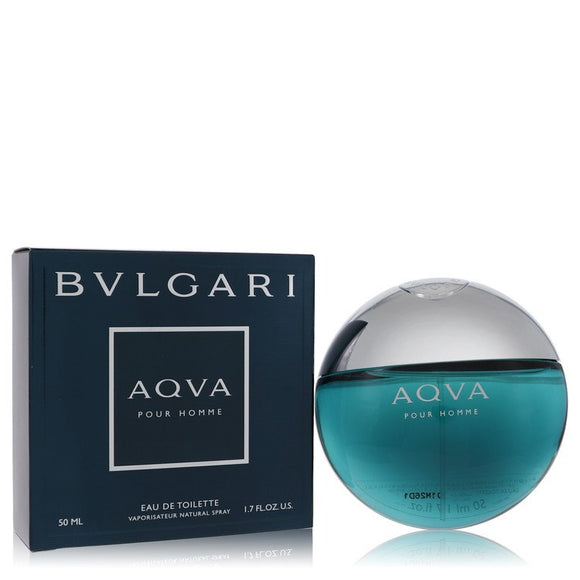 Aqua Pour Homme Eau De Toilette Spray By Bvlgari for Men 1.7 oz