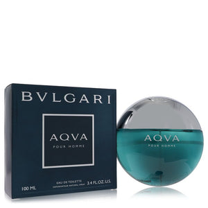 Aqua Pour Homme Eau De Toilette Spray By Bvlgari for Men 3.3 oz