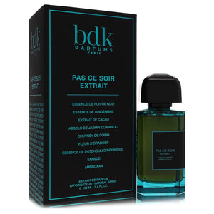 Bdk Pas Ce Soir Perfume By Bdk Parfums Extrait De Parfum Spray (Unisex) for Women 3.4 oz