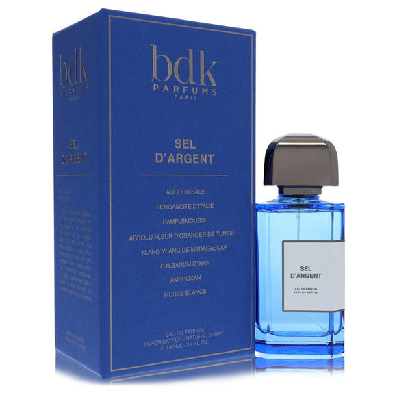 Bdk Sel D'argent Cologne By Bdk Parfums Eau De Parfum Spray (Unisex) for Men 3.4 oz