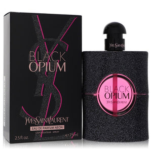 Black Opium Eau De Parfum Neon Spray By Yves Saint Laurent for Women 2.5 oz