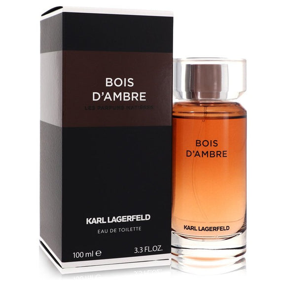 Bois D'ambre Eau De Toilette Spray By Karl Lagerfeld for Men 3.3 oz