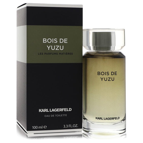 Bois De Yuzu Eau De Toilette Spray By Karl Lagerfeld for Men 3.3 oz