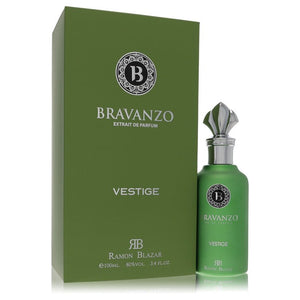 Dumont Bravanzo Vestige Cologne By Dumont Paris Extrait De Parfum Spray (Unisex) for Men 3.4 oz