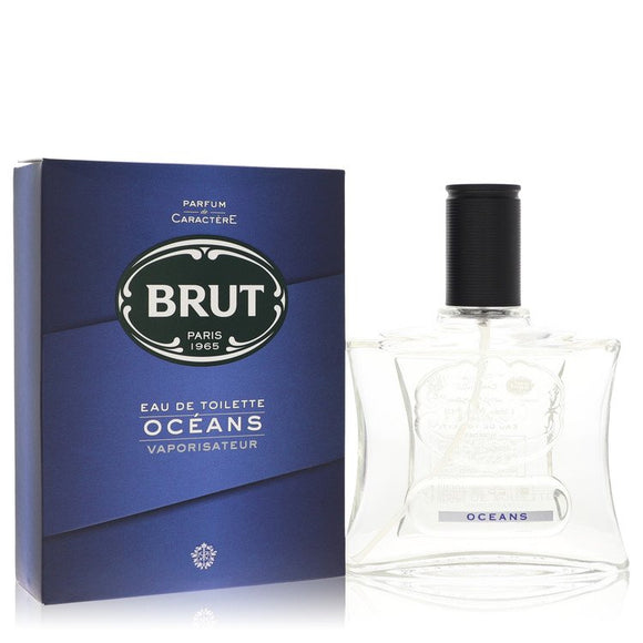 Brut Oceans Eau De Toilette Spray By Faberge for Men 3.4 oz