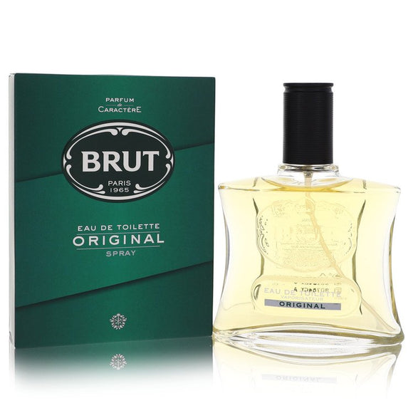 Brut Eau De Toilette Spray (Original Glass Bottle) By Faberge for Men 3.4 oz