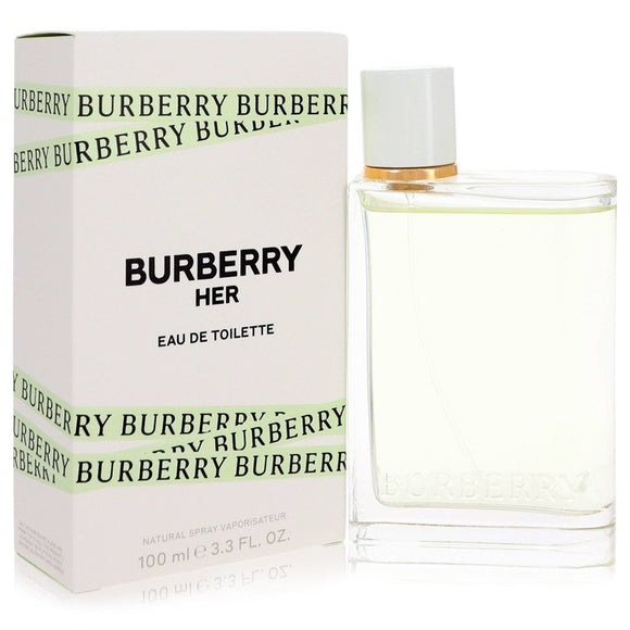 Burberry Her Eau De Toilette Spray By Burberry for Women 3.4 oz