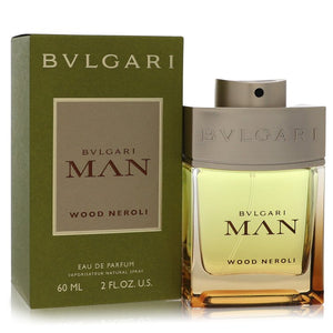 Bvlgari Man Wood Neroli Eau De Parfum Spray By Bvlgari for Men 2 oz