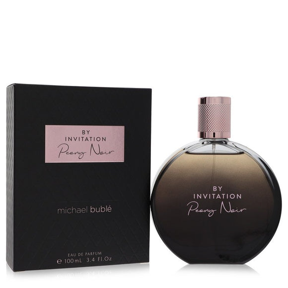 By Invitation Peony Noir Perfume By Michael Buble Eau De Parfum Spray for Women 3.4 oz