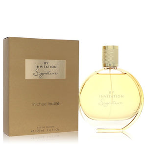 By Invitation Signature Perfume By Michael Buble Eau De Parfum Spray for Women 3.4 oz