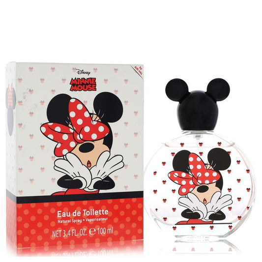 Minnie Mouse Eau De Toilette Spray (Packaging may vary) By Disney for Women 3.4 oz