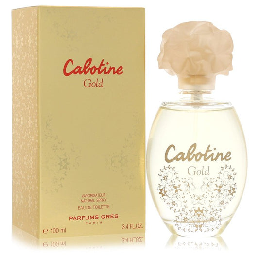 Cabotine Gold Eau De Toilette Spray By Parfums Gres for Women 3.4 oz