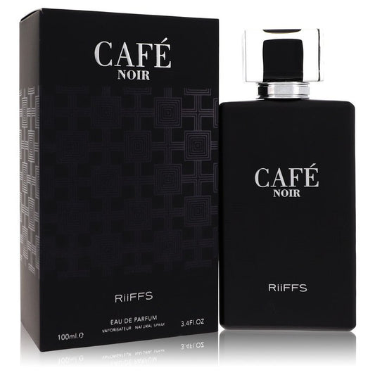 Caf?© Noire Cologne By Riiffs Eau De Parfum Spray for Men 3.4 oz