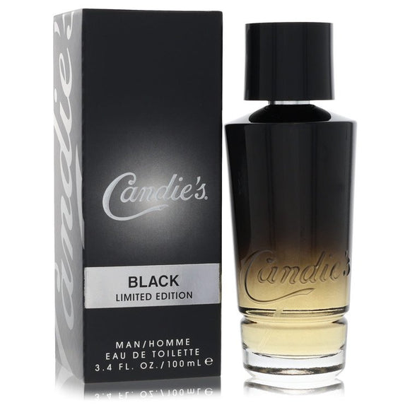 Candies Black Eau De Toilette Spray (Limited Edition) By Candies for Men 3.4 oz