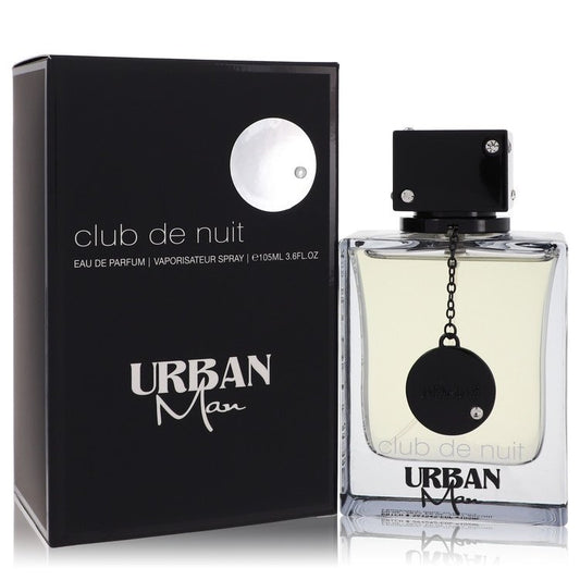 Club De Nuit Urban Man Eau De Parfum Spray By Armaf for Men 3.4 oz