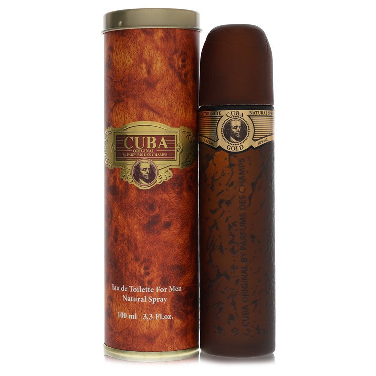 Cuba Gold Eau De Toilette Spray By Fragluxe for Men 3.4 oz