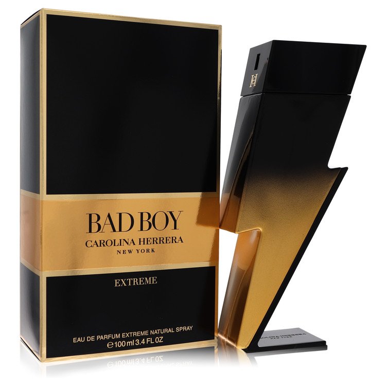 Bad Boy Extreme Cologne By Carolina Herrera Eau De Parfum Spray for Men 3.4 oz