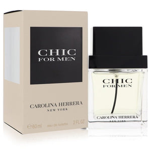 Chic Eau De Toilette Spray By Carolina Herrera for Men 2 oz