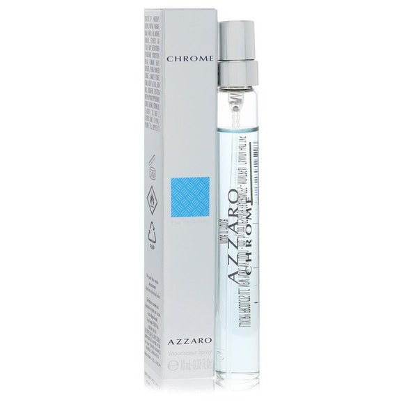 Chrome Mini EDT Spray By Azzaro for Men 0.33 oz