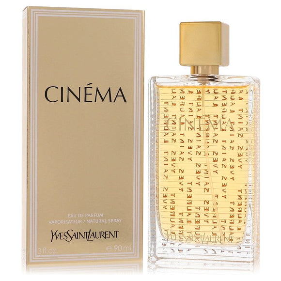 Cinema Eau De Parfum Spray By Yves Saint Laurent for Women 3 oz