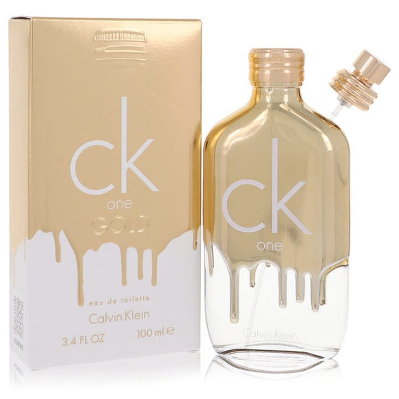 Ck One Gold Eau De Toilette Spray (Unisex) By Calvin Klein for Women 3.4 oz