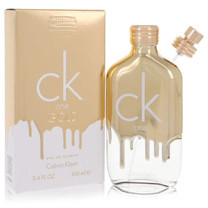 Ck One Gold Eau De Toilette Spray (Unisex) By Calvin Klein for Men 3.4 oz