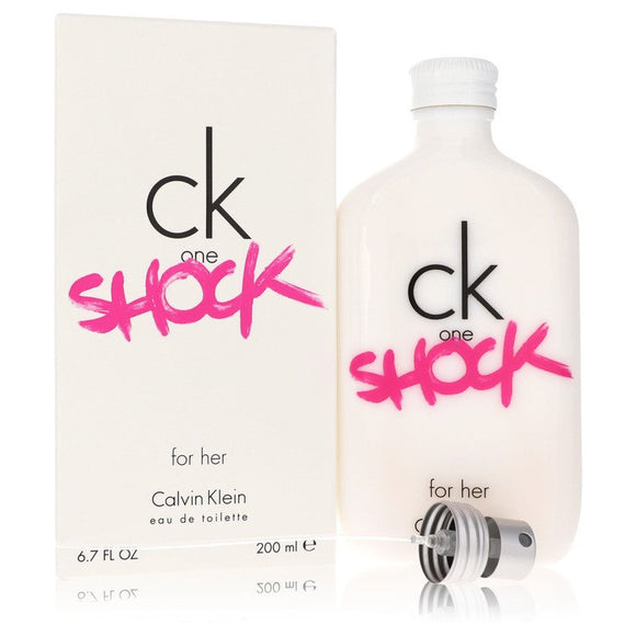 Ck One Shock Eau De Toilette Spray By Calvin Klein for Women 6.7 oz