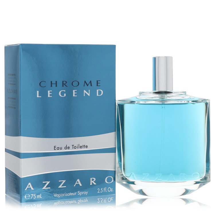 Chrome Legend Eau De Toilette Spray By Azzaro for Men 2.6 oz