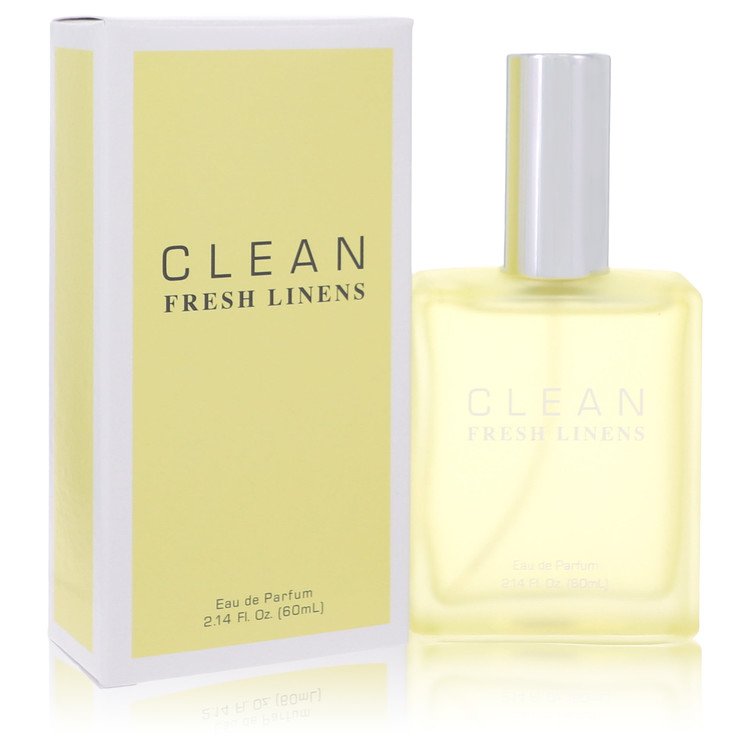 Clean Fresh Linens Eau De Parfum Spray (Unisex) By Clean for Women 2.14 oz