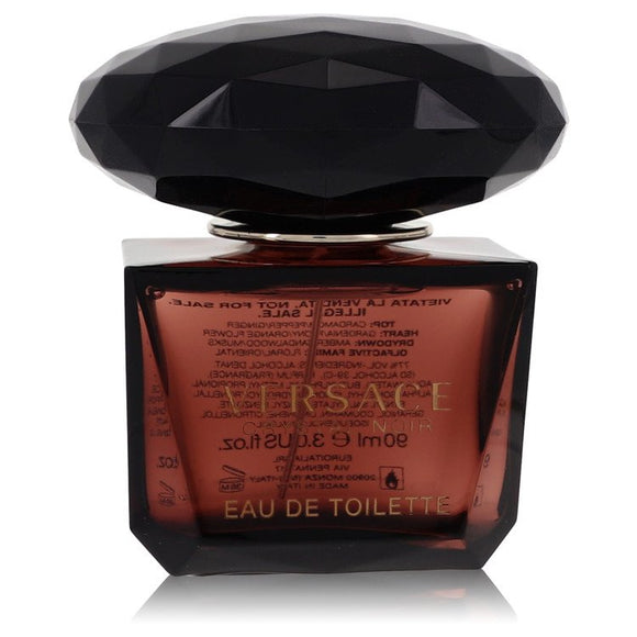 Crystal Noir Eau De Toilette Spray (Tester) By Versace for Women 3 oz