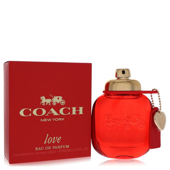Coach Love Eau De Parfum Spray (red packaging) By Coach for Women 1.7 oz