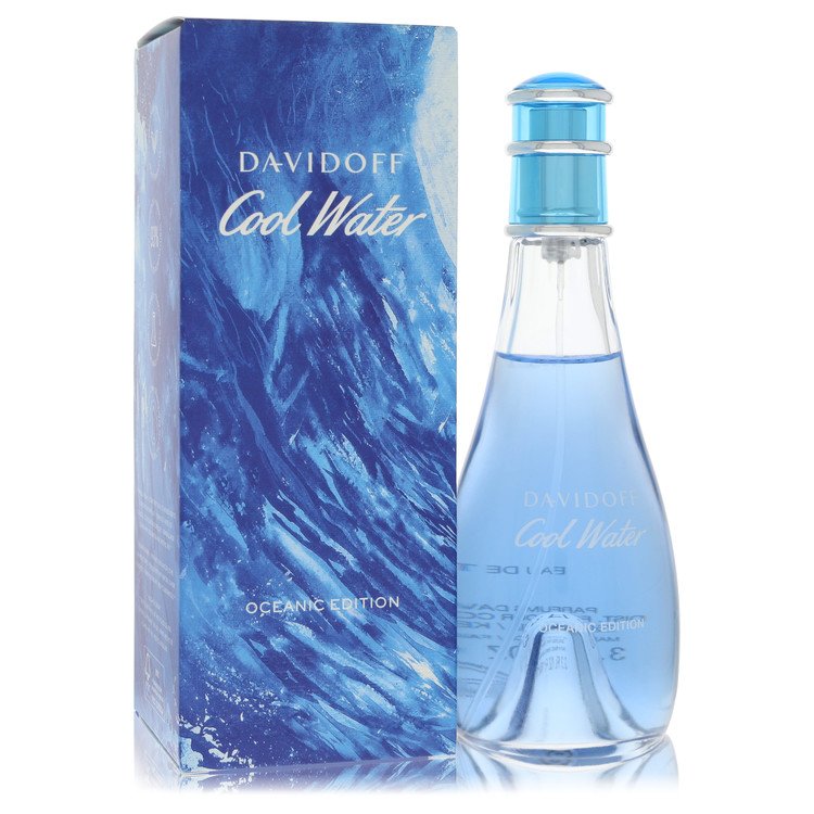 Cool Water Oceanic Edition Eau De Toilette Spray By Davidoff for Women 3.3 oz