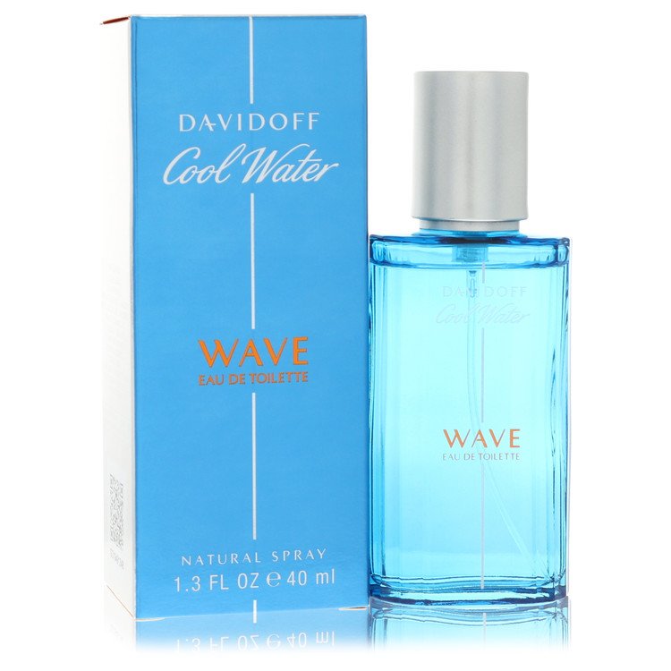 Cool Water Wave Eau De Toilette Spray By Davidoff for Men 1.3 oz