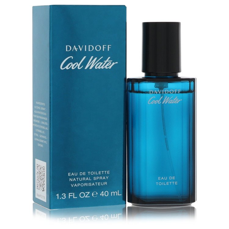 Cool Water Eau De Toilette Spray By Davidoff for Men 1.35 oz
