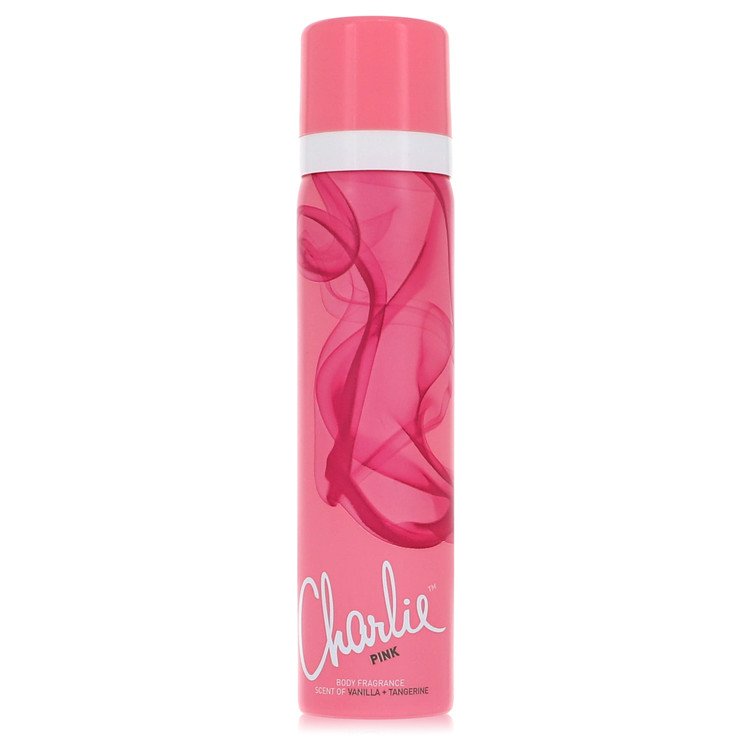 Charlie Pink Body Spray By Revlon for Women 2.5 oz