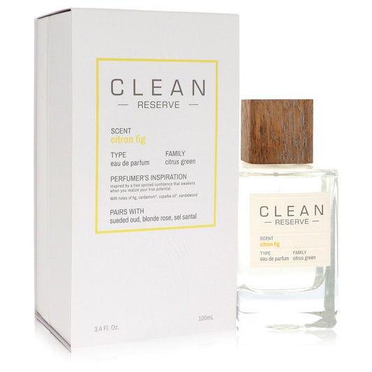 Clean Reserve Citron Fig Eau De Parfum Spray By Clean for Women 3.4 oz