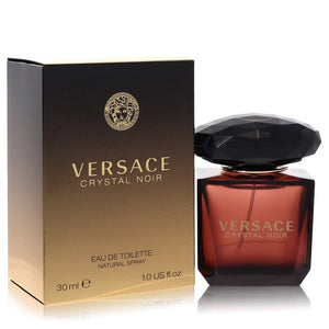 Crystal Noir Eau De Toilette Spray By Versace for Women 1 oz