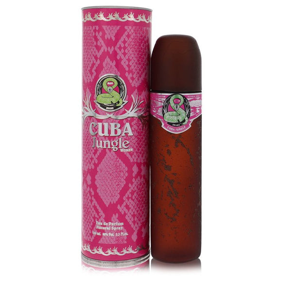 Cuba Jungle Snake Eau De Parfum Spray By Fragluxe for Women 3.4 oz