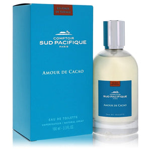 Comptoir Sud Pacifique Amour De Cacao Eau De Toilette Spray By Comptoir Sud Pacifique for Women 3.4 oz