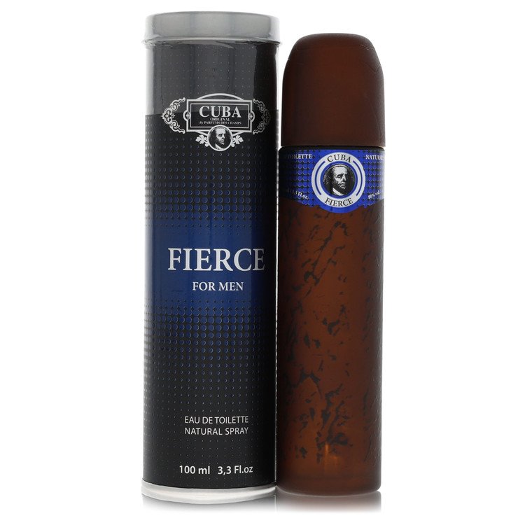Cuba Fierce Eau De Toilette Spray By Fragluxe 3.3 oz for Men